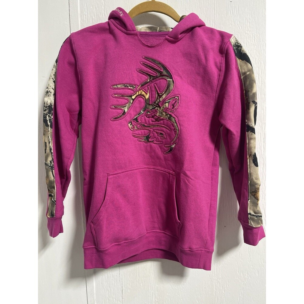 Girl’s Medium Legendary Whitetails Fuchsia Hoodie NWT